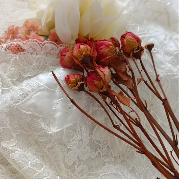 GORGEOUS, UNWORN VINTAGE BRIDAL "MUNSINGWEAR" LACE SLIP! SZ 32. - Picture 9 of 16